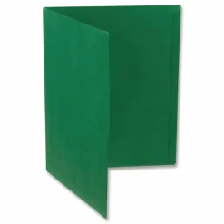 Oxford Twin-Pocket Portfolio With Fasteners, 8 1/2" x 11", Hunter Green, Pack Of 25