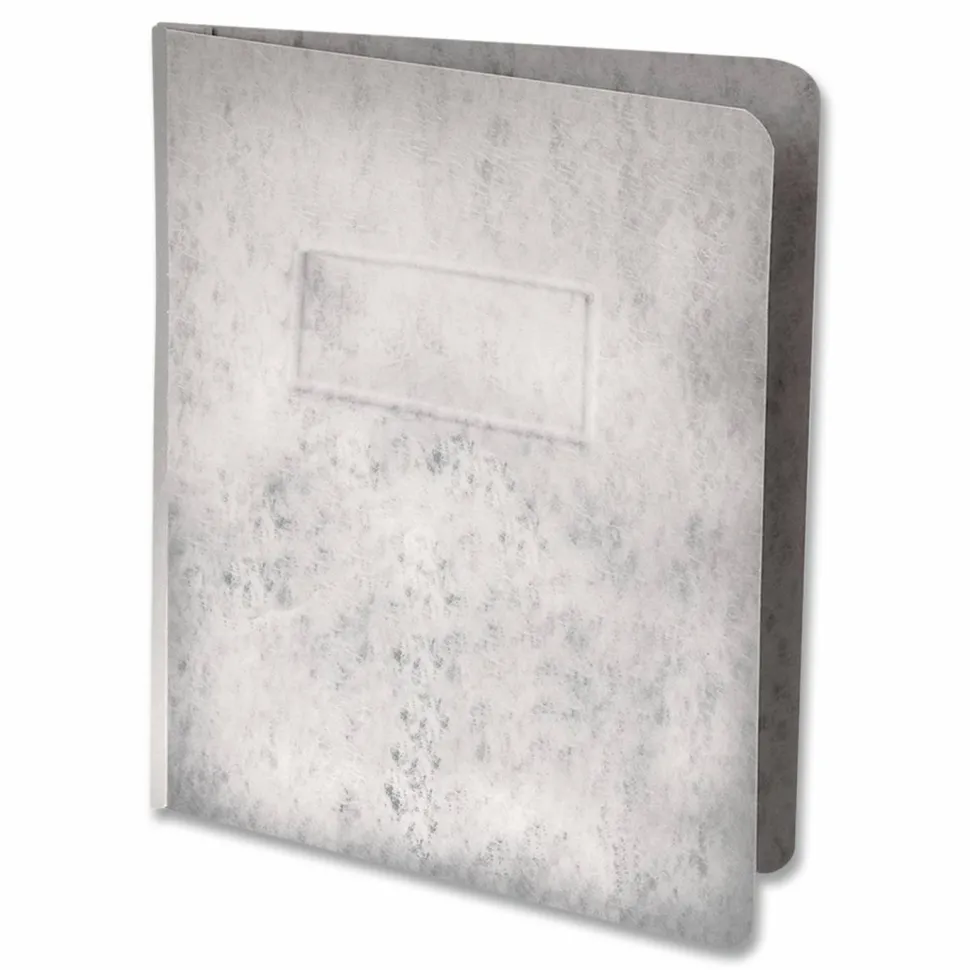 Oxford Heavyweight PressGuard and Pressboard Report Cover w/ Reinforced Side-Hinge, 2-Prong Metal Fastener, 3" Cap, 8.5 x 11, Gray