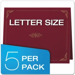 Oxford Letter Certificate Holder - 8 1/2