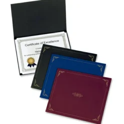 Oxford Letter Certificate Holder - 8 1/2