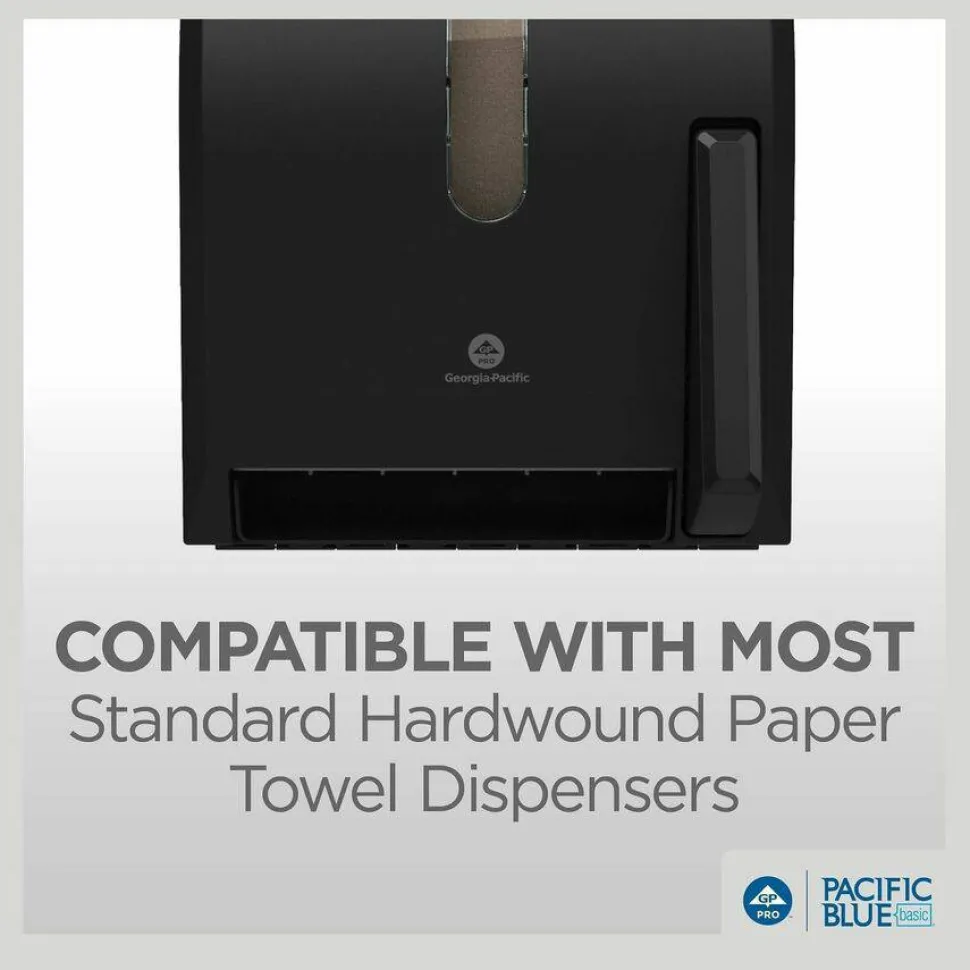 Pacific Blue Basic by GP PRO, 1-Ply, 7.87" x 800', 100% Recycled, Brown, 6 Rolls per Case