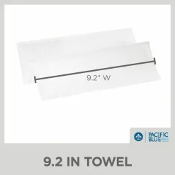 Pacific Blue Basic by GP PRO, 1-Ply, Multifold Paper Towels, 9.2