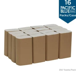 Pacific Blue Basic by GP PRO, 1-Ply, Multifold Paper Towels, 9.2