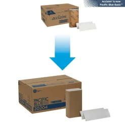 Pacific Blue Basic by GP PRO, 1-Ply, Multifold Paper Towels, 9.2