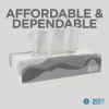 Pacific Blue Basic 2-Ply Facial Tissue, Flat Box, White, 100% Recycled Fiber, 30 Boxes Per Case, 100 Sheets Per Box