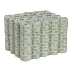 Pacific Blue by GP PRO, 2 Ply, Standard Roll Embossed Toilet Paper, 4.05x4, 100% Recycled, White, 550 Sheets, 80 Rolls per Case