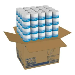 Pacific Blue by GP PRO, 2 Ply, Standard Roll Embossed Toilet Paper, 4