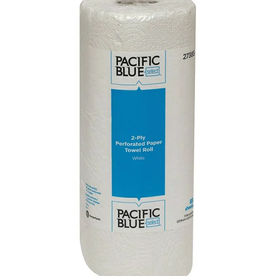 Pacific Blue Select by GP PRO 2-Ply Paper Towels, 85 Sheets Per Roll, Pack Of 30 Rolls
