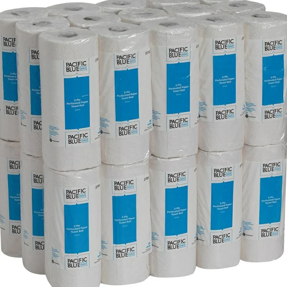 Pacific Blue Select by GP PRO 2-Ply Paper Towels, 85 Sheets Per Roll, Pack Of 30 Rolls