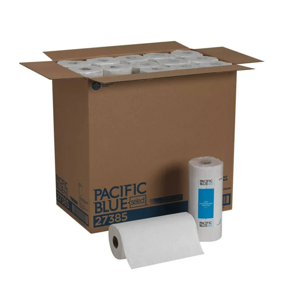 Pacific Blue Select by GP PRO 2-Ply Paper Towels, 85 Sheets Per Roll, Pack Of 30 Rolls