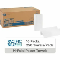 Pacific Blue Select by GP PRO, 1-Ply, Multifold Towels, 9.2