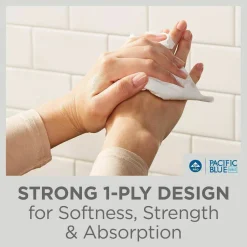 Pacific Blue Select by GP PRO, 1-Ply, Multifold Towels, 9.2