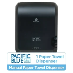 Pacific Blue Ultra Mechanical High-Capacity Paper Towel Dispenser, 59589, 16