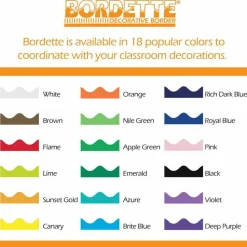 Pacon Bordette Decorative Border, 2.25" x 50 ft, Violet