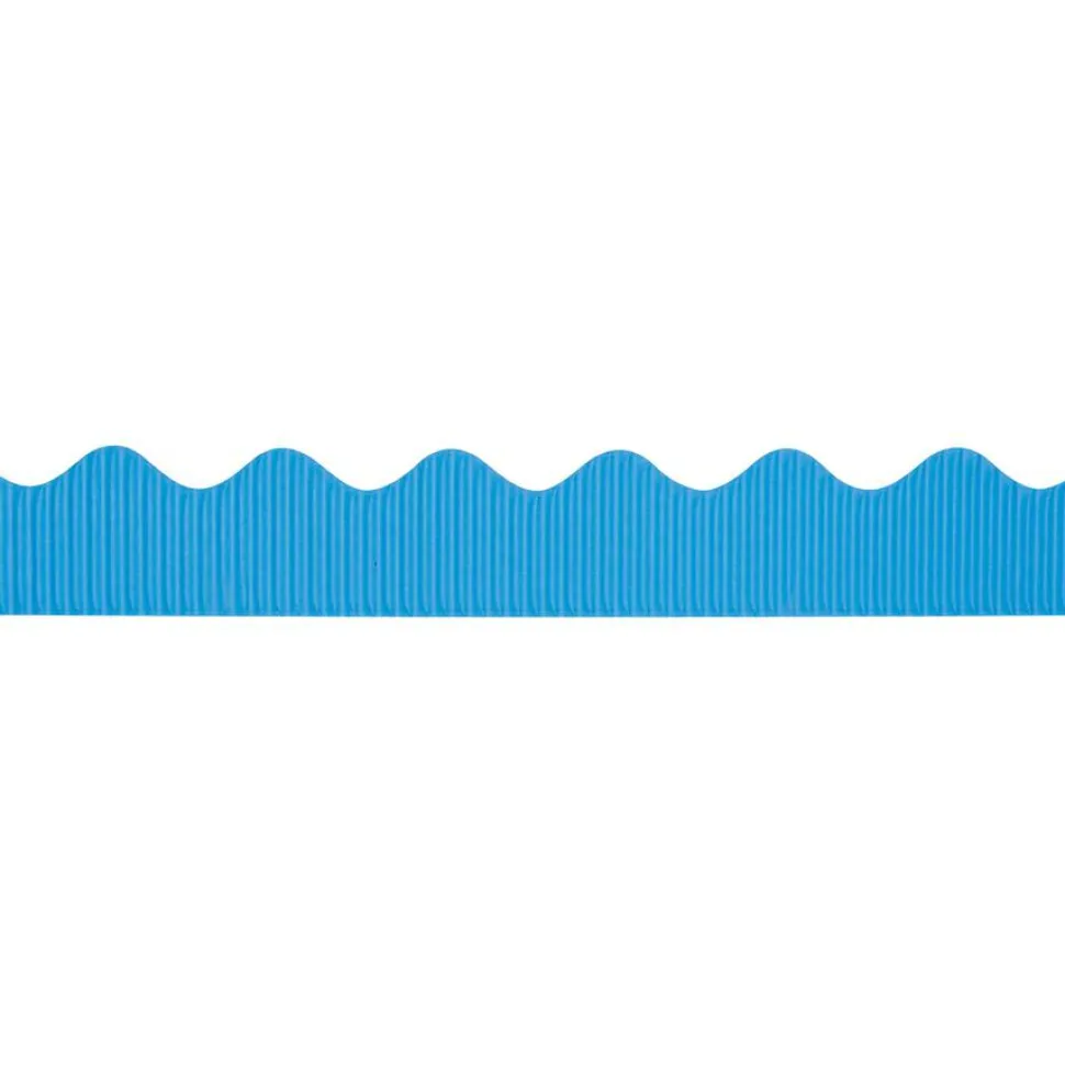 Pacon Bordette Decorative Border, 2.25" x 50 ft, Brite Blue