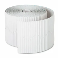Pacon Bordette Decorative Border, 2.25" x 50 ft, White