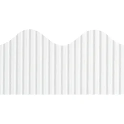 Pacon Bordette Scalloped Border, White