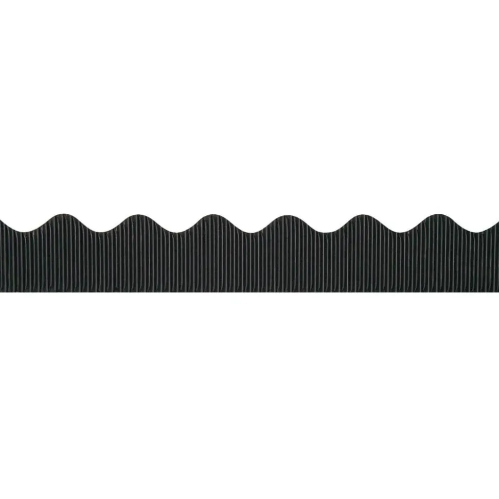 Pacon Bordette Scalloped Border, Black