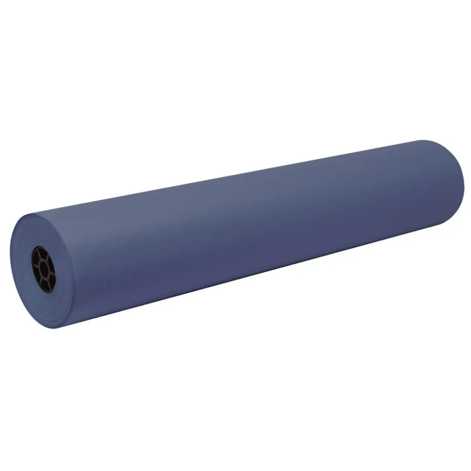Pacon Decorol Flame-Retardant Paper Roll, 36" x 1000', Blue