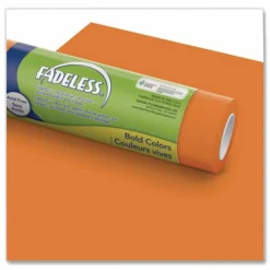 Pacon Fadeless Art Paper Roll, 48" x 50', Orange