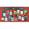 Pacon Fadeless Designs Bulletin Board Paper, Brick, 50 ft x 48", Red/White