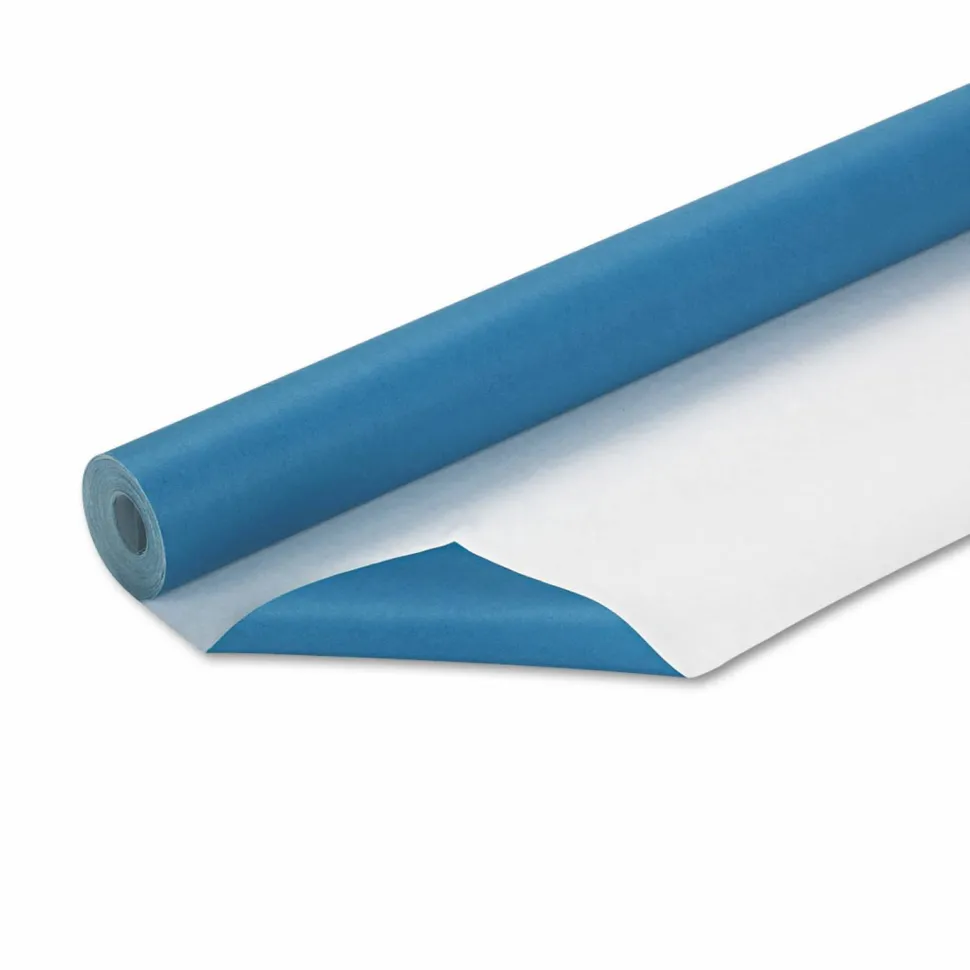 Pacon Fadeless Paper Roll, 50 lb Bond Weight, 48" x 50 ft, Rich Blue