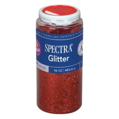 Pacon Glitter, Shaker-Top Can, Red