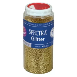 Pacon Glitter, Shaker-Top Can, Gold