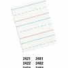 Pacon Multi-Program Handwriting Papers, Grade 2-3, 8" x 10 1/2", Pack Of 500 Sheets