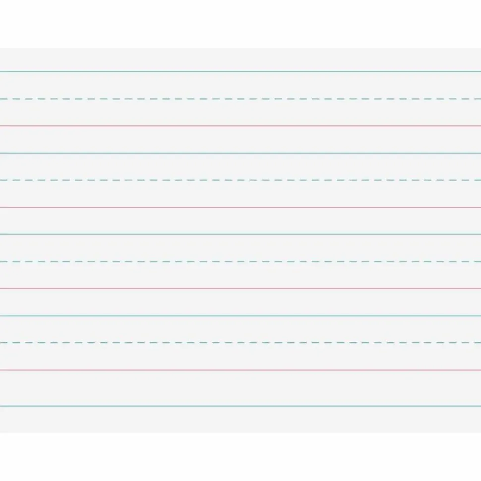 Pacon Multi-Program Handwriting Papers, Grade K, 10 1/2" x 8", Pack Of 500 Sheets
