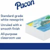 Pacon Plain White Newsprint Paper, 12" x 18", Pack Of 500 Sheets