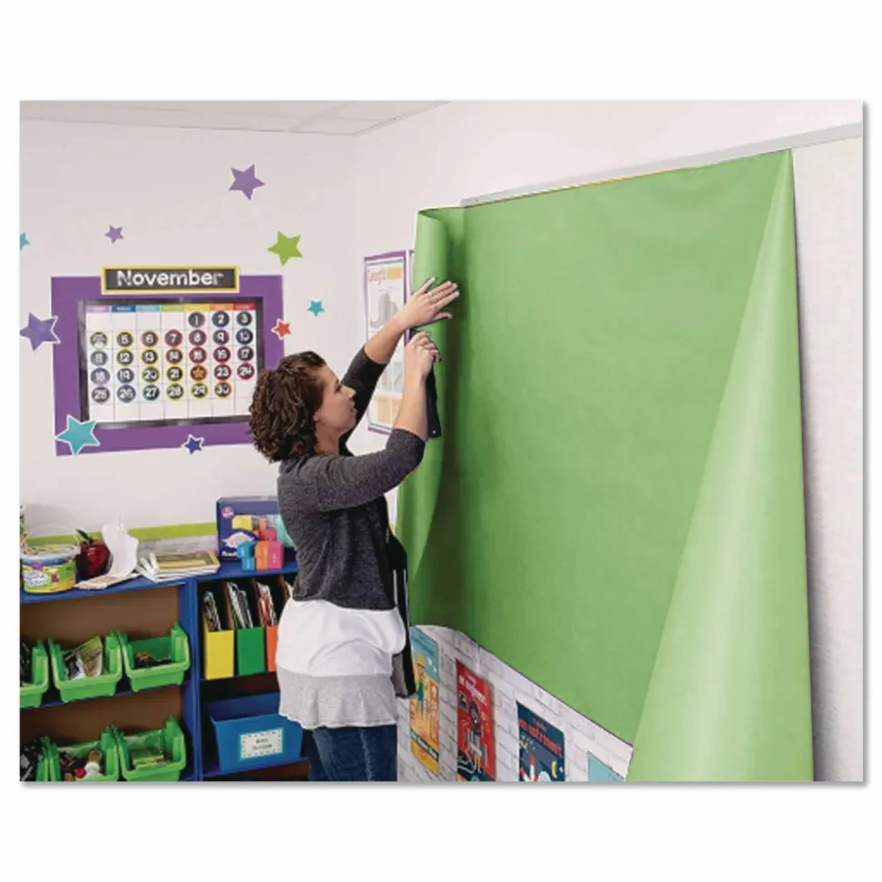 Pacon Rainbow Duo-Finish Kraft Paper Roll, 36" x 1000', Brite Green