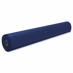 Pacon Rainbow Duo-Finish Kraft Paper Roll, 36" x 1000', Dark Blue