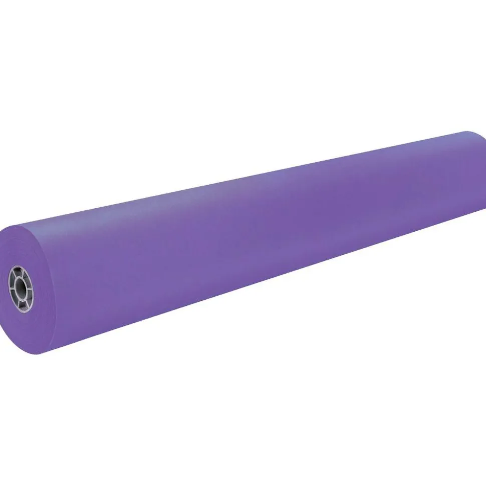 Pacon Rainbow Duo-Finish Kraft Paper Roll, 36" x 1000', Purple
