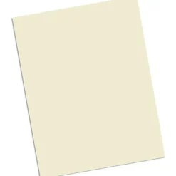 Pacon Array Card Stock, 65 lb Cover Weight, 8.5 x 11, Ivory, 100/Pack