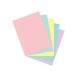 Pacon Array Card Stock, 65 lb Cover Weight, 8.5 x 11, Assorted Pastel Colors, 100/Pack