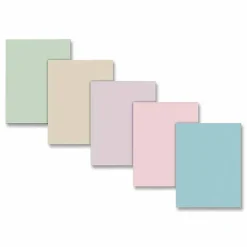 Pacon Array Colored Bond Paper, 20 lb Bond Weight, 8.5 x 11, Assorted Pastel Colors, 500/Ream