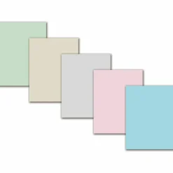 Pacon Array Colored Bond Paper, 20 lb Bond Weight, 8.5 x 11, Assorted Pastel Colors, 500/Ream