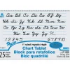 Pacon Chart Tablet, 24" x 16", 1" Ruled, 25 Sheets