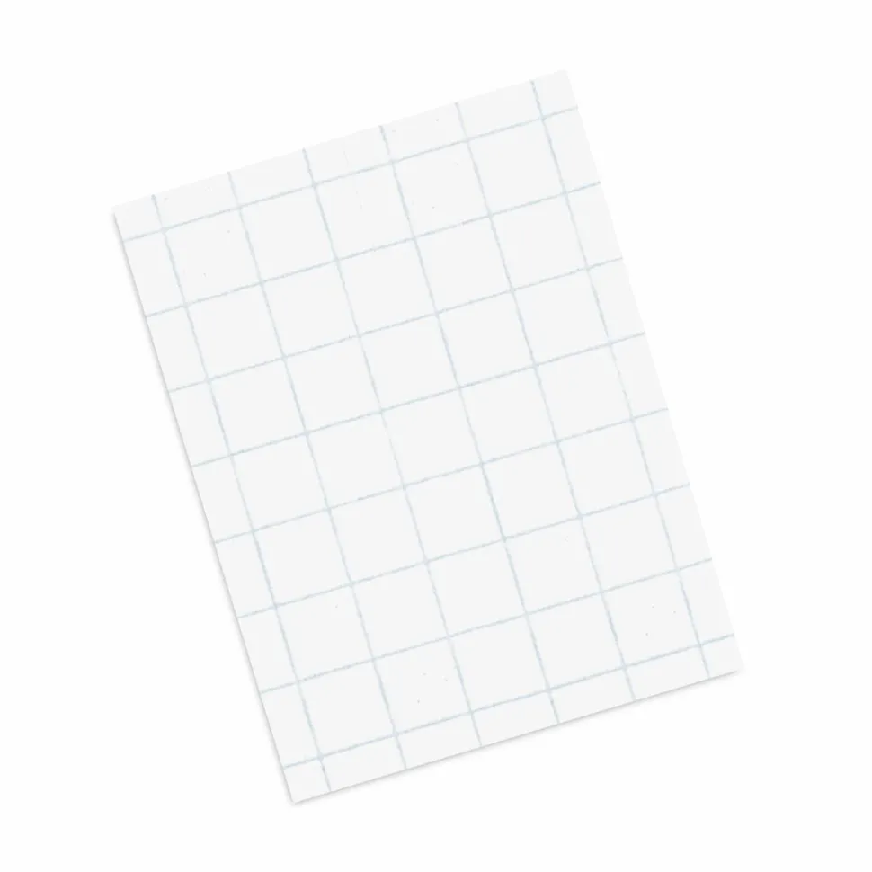 Pacon Composition Paper, 8.5 x 11, Quadrille: 4 sq/in, 500/Pack