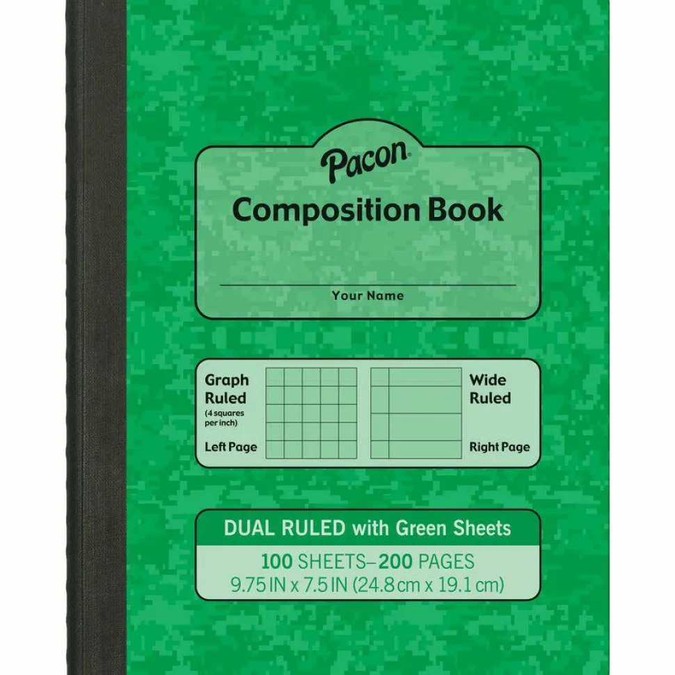 Pacon Dual Ruled Composition Book
