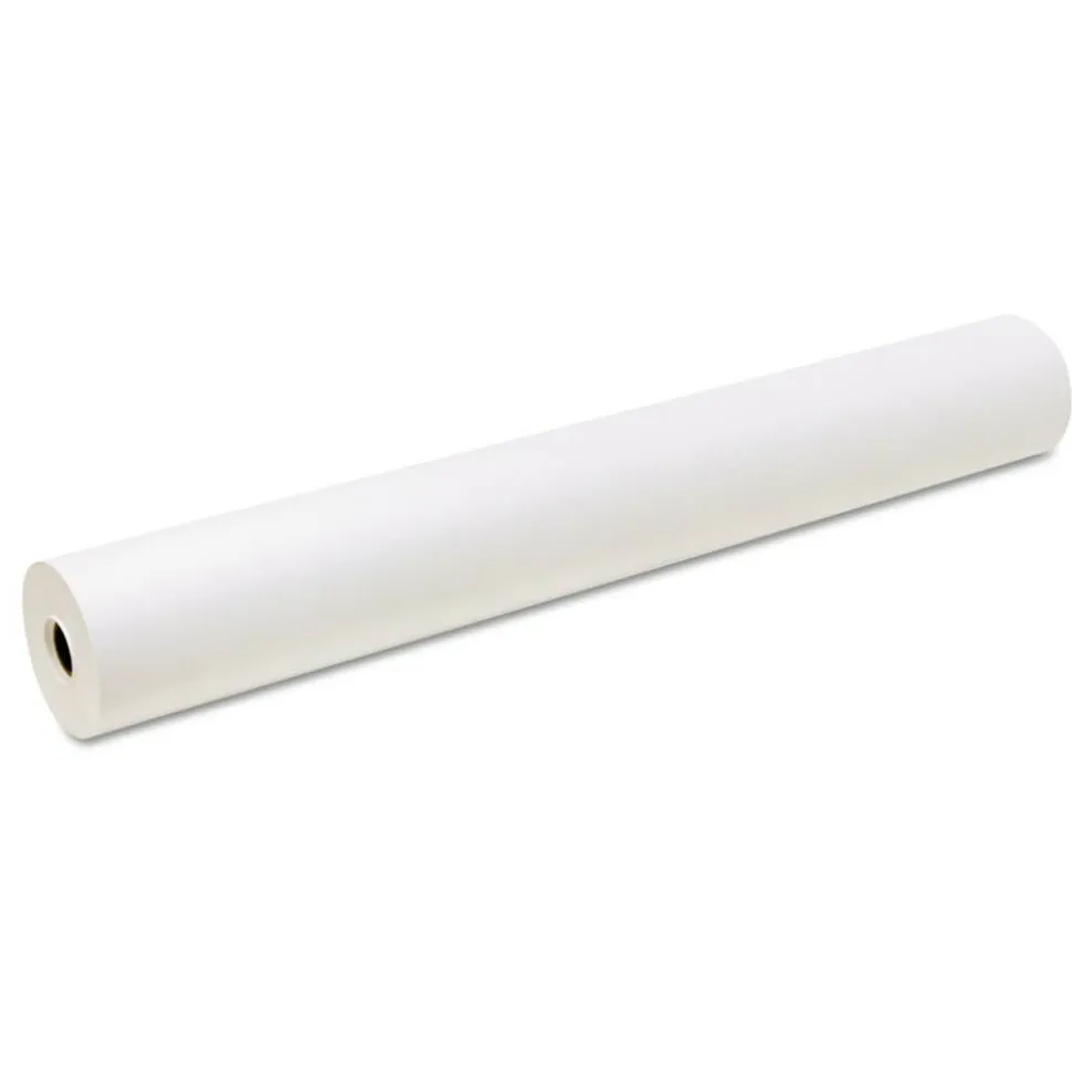 Pacon Easel Rolls, 24" x 200', 35 Lb, White