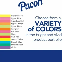Pacon Kaleidoscope Color Multi-Use Printer & Copy Paper, Pumpkin Orange, Letter (8.5