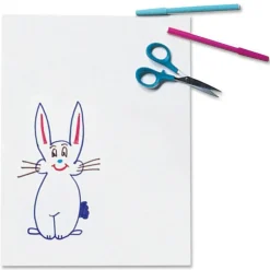 Pacon Medium Weight Tagboard, 12 x 9, White, 100/Pack