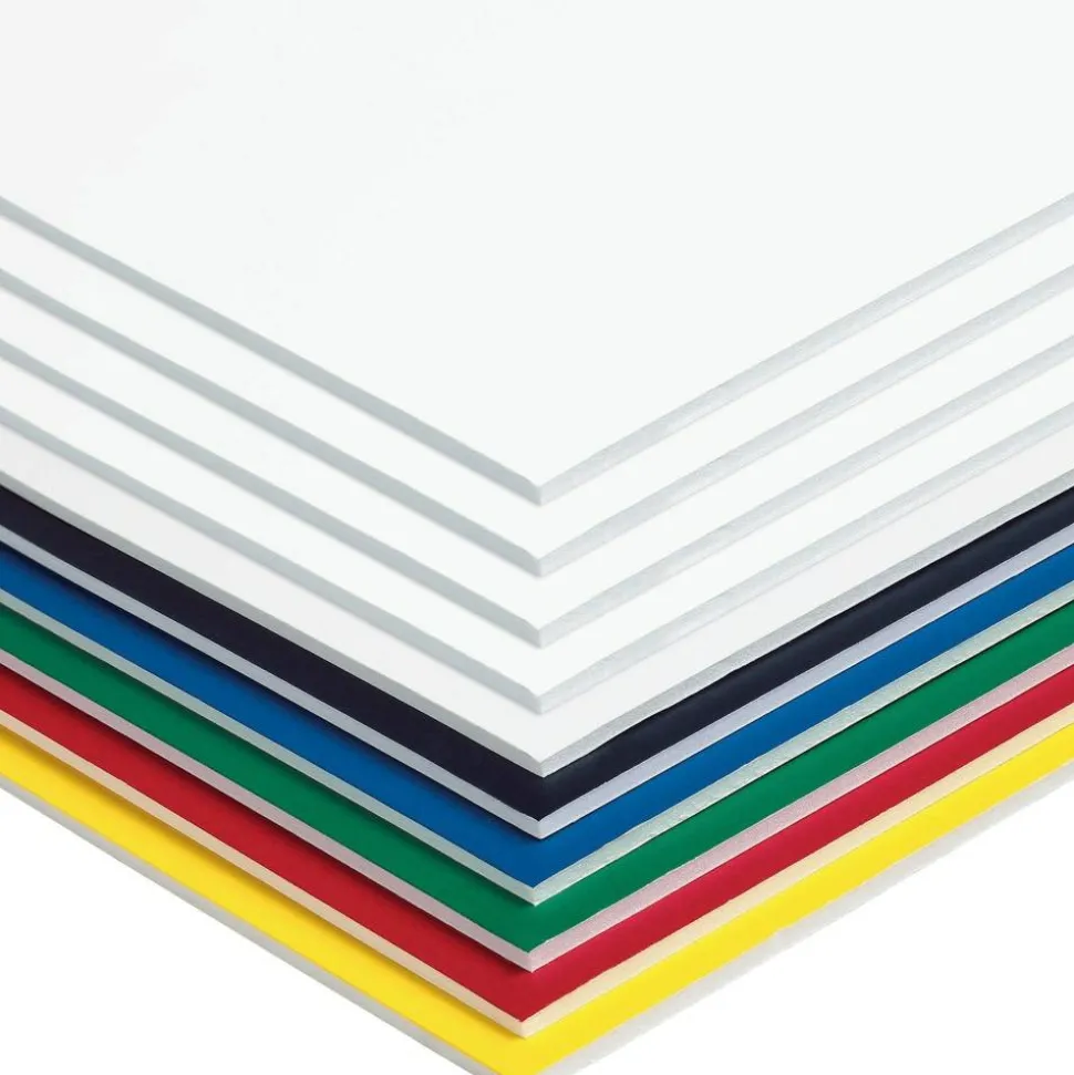 Pacon Original Foam Core Graphic Art Board, 20" x 30", Assorted, Pack Of 10