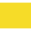Pacon Peacock 100% Recycled Railroad Board, 22" x 28", 4-Ply, Lemon Yellow, Carton Of 25 Sheets