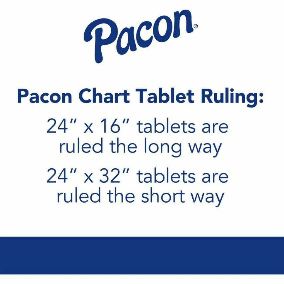 Pacon Ruled Picture Story Chart Tablet