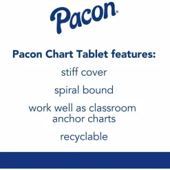 Pacon Ruled Picture Story Chart Tablet