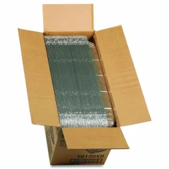 Pactiv Evergreen Aluminum Steam Table Pan, Full-Size Medium, 2.2" Deep, 19.6 x 11.6, 40/Carton