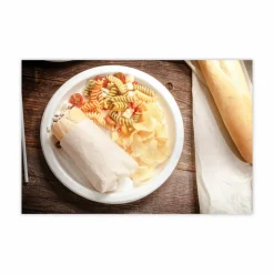 Pactiv Evergreen EarthChoice Pressware Dinnerware, Plates, 10”, White, Carton Of 300 Plates